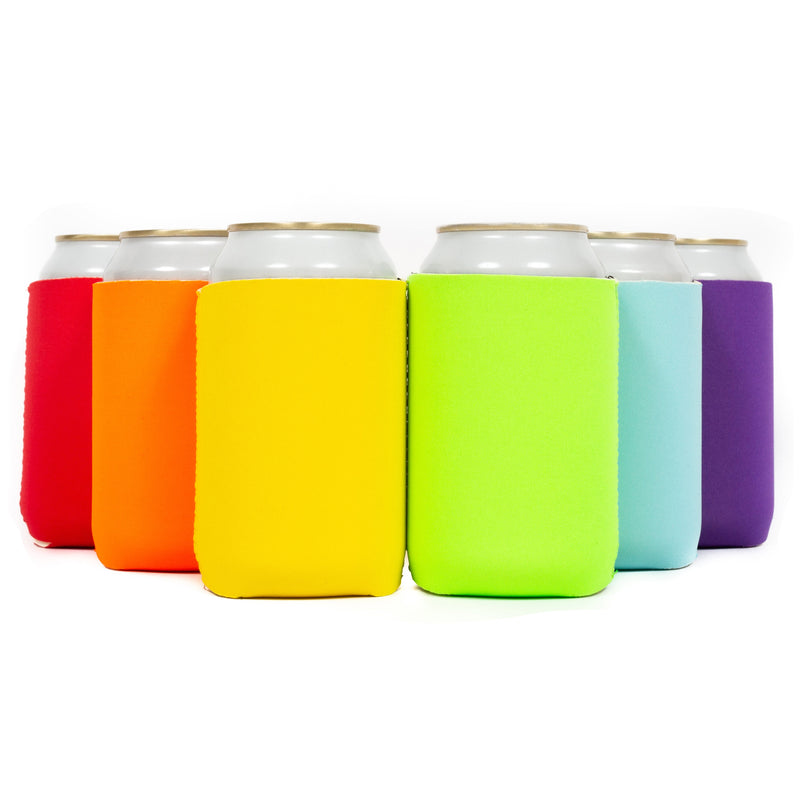 Regular Blank Can Cooler 4mm Neoprene 12 oz - 50 Units