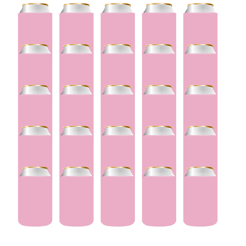 Blank Can Cooler Sleeves Foam Regular 12 oz Can - Pack of 200, Bulk