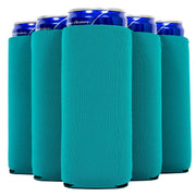 Slim Can Cooler Sleeves, Premium 4mm Skinny Can Coolers Neoprene 24 Pack - QualityPerfection