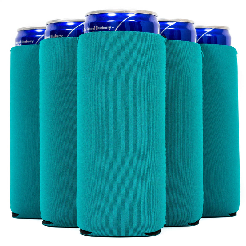 Slim Can Cooler Sleeves, Premium 4mm Skinny Can Coolers Neoprene 24 Pack - QualityPerfection