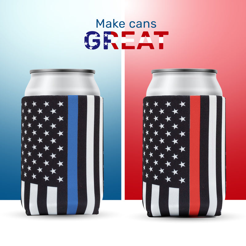Trump 2024 Regular Can Cooler Sleeves, Neoprene 4mm - 1, 6