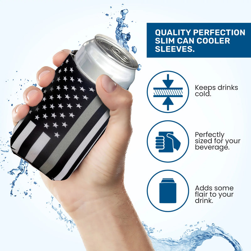 Pattern Regular Can Coolers 4mm Neoprene 12 oz - 1 Unit