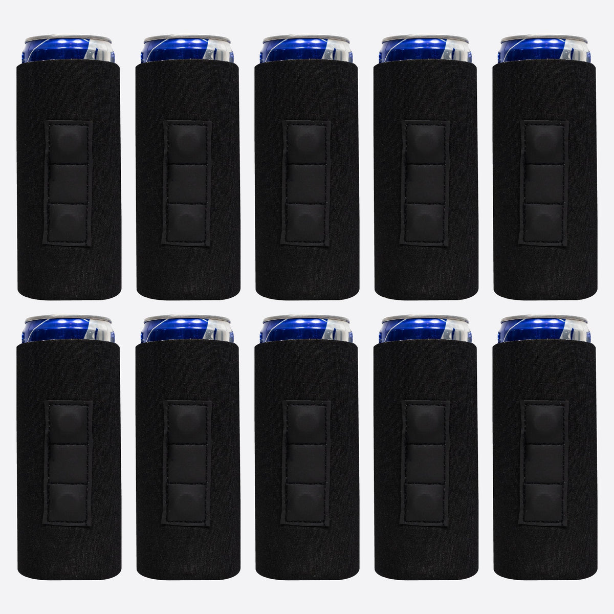 Slim Can Koozies 12 oz, Skinny Neoprene Bulk, 50 Units