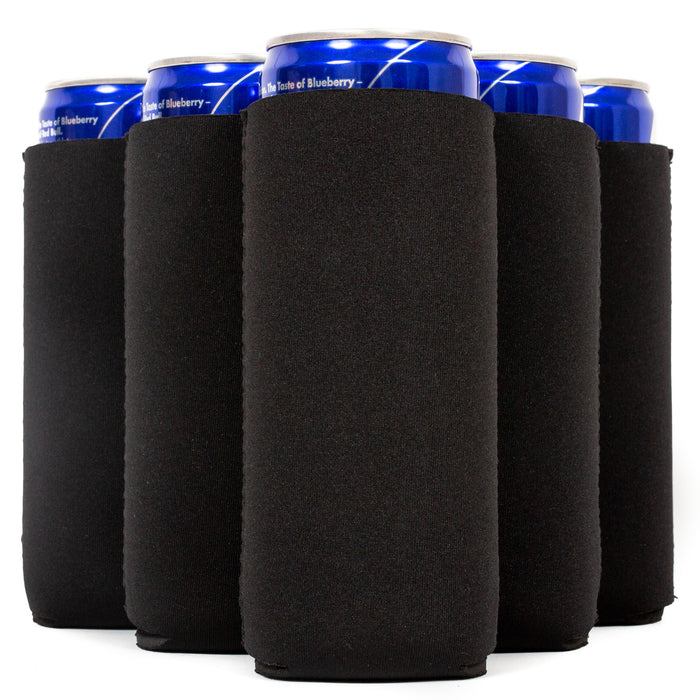Slim Blank Can Coolers, Skinny Coolie 4mm Neoprene - 100 Pack