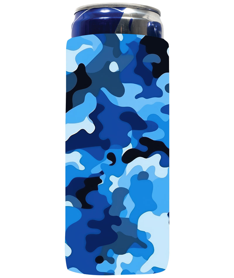 Slim Can Cooler Sleeves, Neoprene 4mm Pattern - 1 Unit
