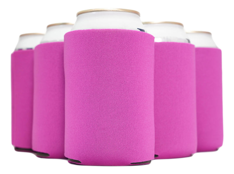 Can Cooler Sleeves Foam 12 oz 4mm Bulk Lowest Prices 1, 12 and 25 units - QualityPerfection