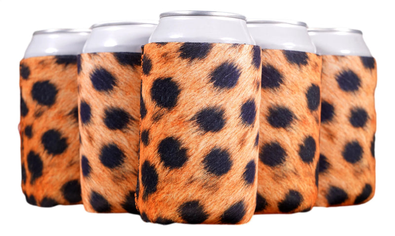 Pattern Regular  Coozies 4mm Neoprene Bulk 12 oz - 24, 12, 6 units