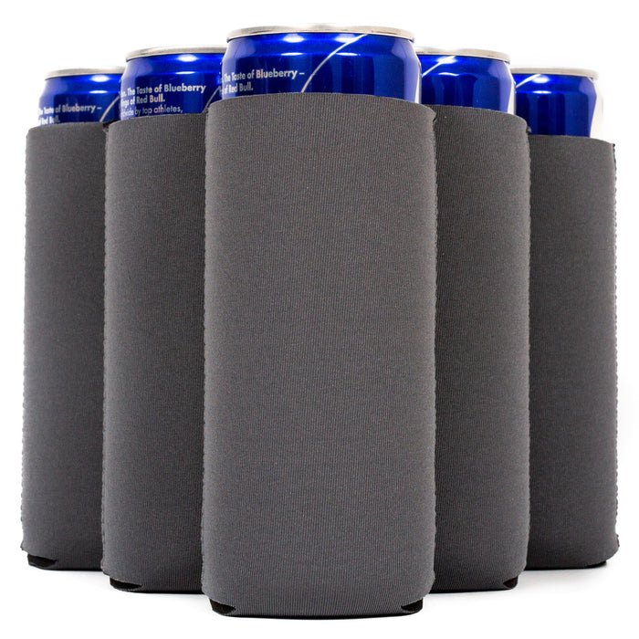 Slim Blank Can Coolers, Skinny Coolie 4mm Neoprene - 100 Pack