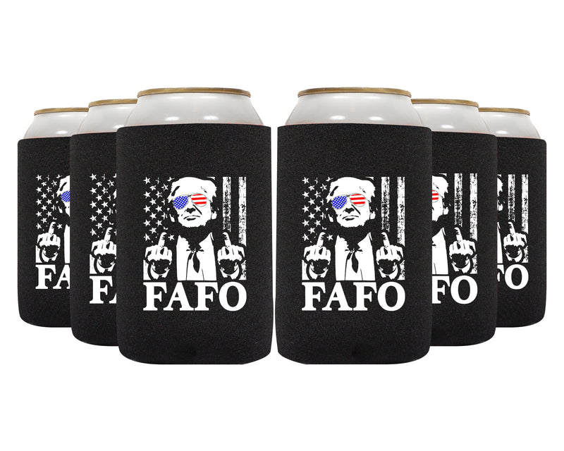 Pattern Regular  Coozies 4mm Neoprene Bulk 12 oz - 24, 12, 6 units