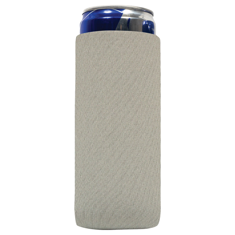 Slim Blank Can Cooler Sleeves, 4mm Skinny Neoprene - 1, 6 Units