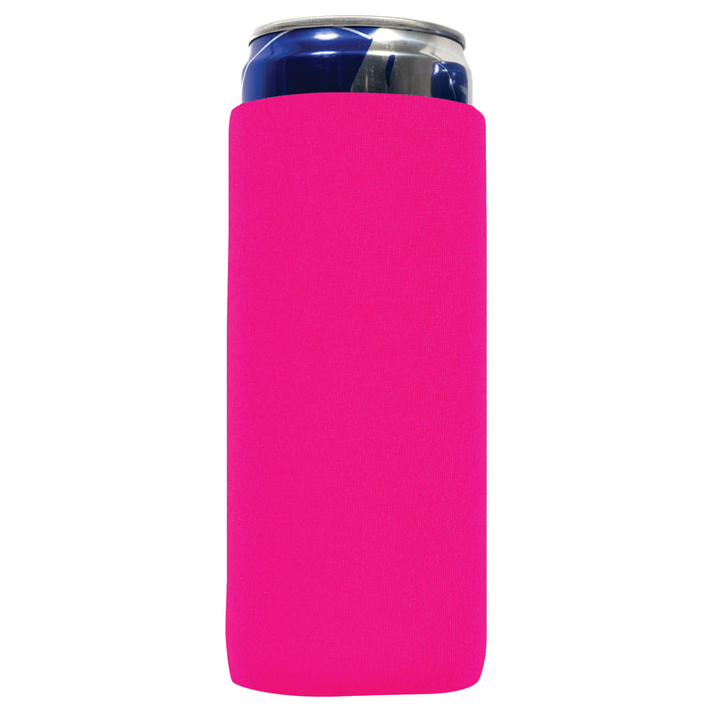 Slim Blank Can Cooler Sleeves, 4mm Skinny Neoprene - 1, 6 Units