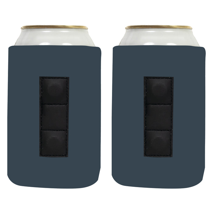 2 Unit Magnetic Neoprene Can Cooler Sleeve 12 oz Regular Size 4mm Thick