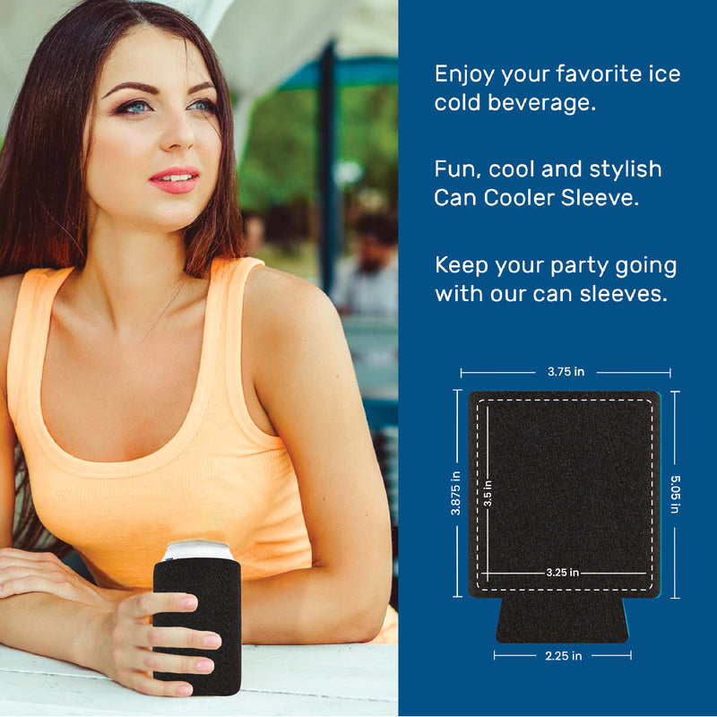 Can Cooler Sleeves Foam 12 oz 4mm Bulk - Box of Mix colors we choose