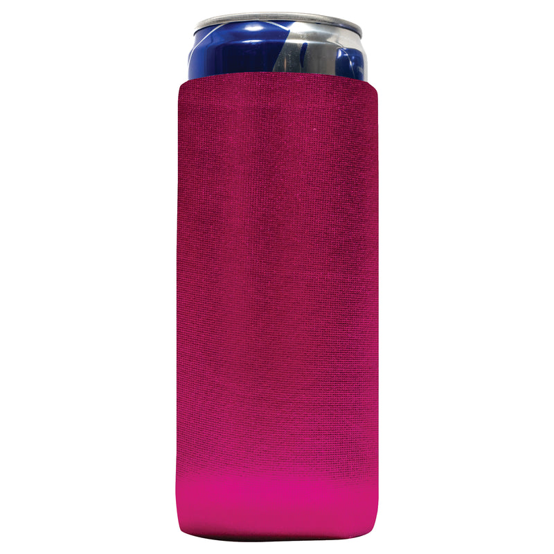 Slim Blank Can Cooler Sleeves, 4mm Skinny Neoprene - 1, 6 Units