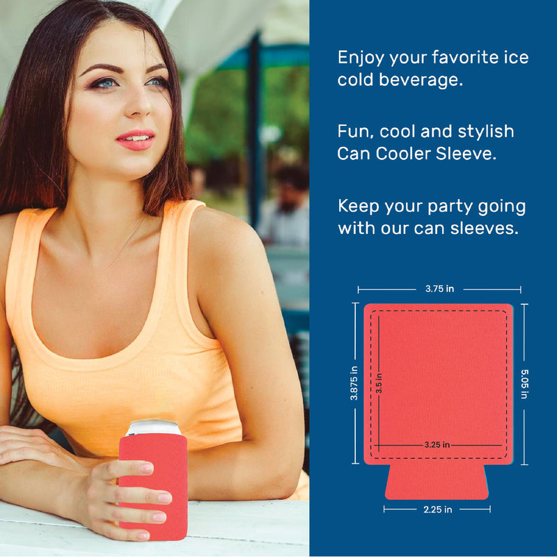 Ombre Can Cooler Sleeves 4mm Thick Neoprene 12oz