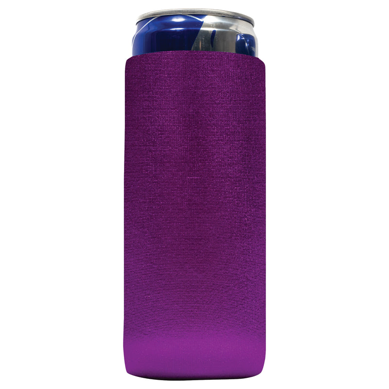 Slim Blank Can Cooler Sleeves, 4mm Skinny Neoprene - 1, 6 Units
