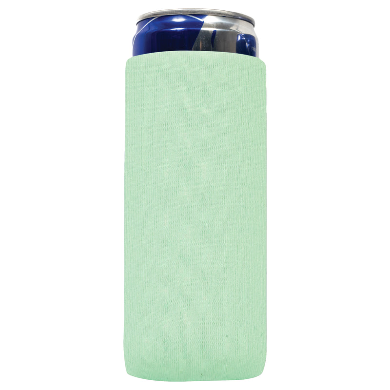Slim Blank Can Cooler Sleeves, 4mm Skinny Neoprene - 1, 6 Units