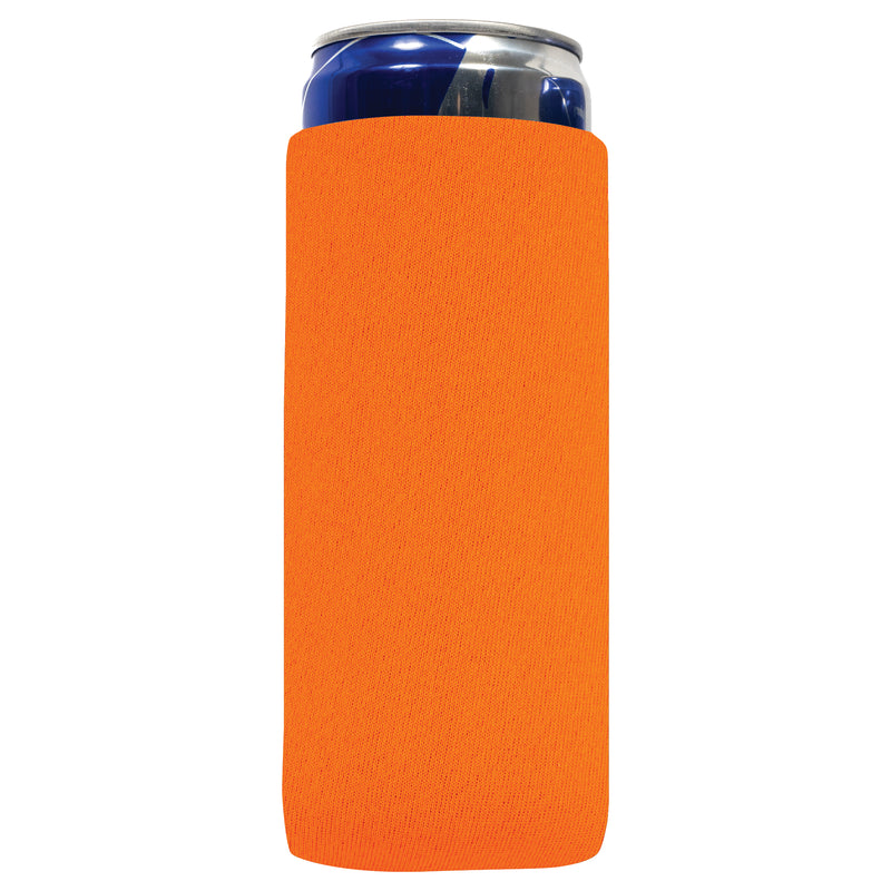 Slim Blank Can Cooler Sleeves, 4mm Skinny Neoprene - 1, 6 Units