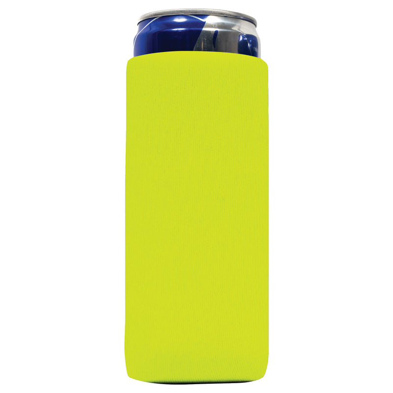 Slim Blank Can Cooler Sleeves, 4mm Skinny Neoprene - 1, 6 Units