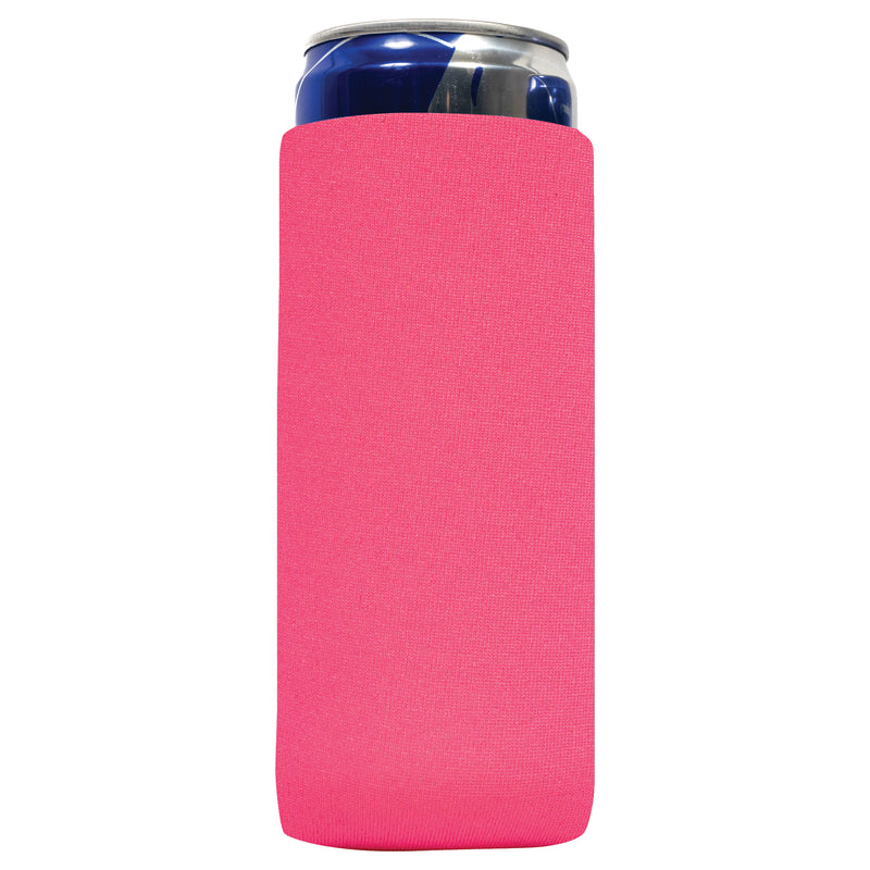 Slim Blank Can Cooler Sleeves, 4mm Skinny Neoprene - 1, 6 Units
