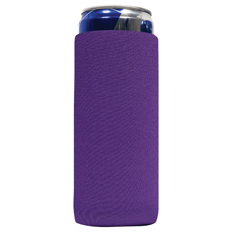 Slim Blank Can Cooler Sleeves, 4mm Skinny Neoprene - 1, 6 Units