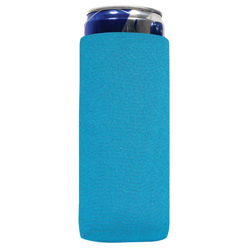 Slim Blank Can Cooler Sleeves, 4mm Skinny Neoprene - 1, 6 Units