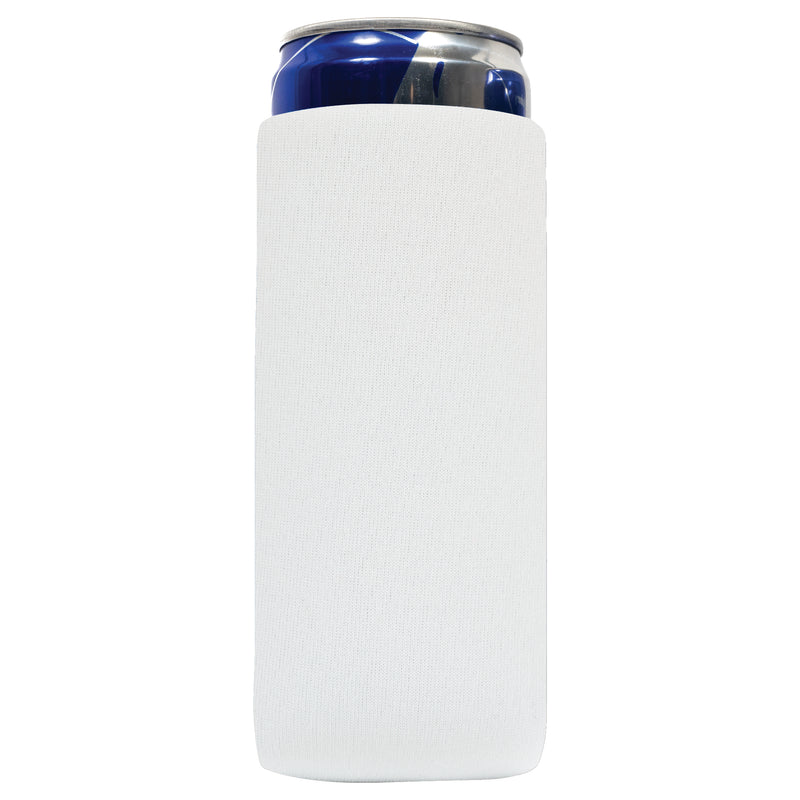 Slim Blank Can Cooler Sleeves, 4mm Skinny Neoprene - 1, 6 Units