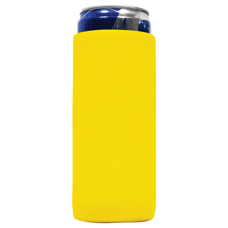 Slim Blank Can Cooler Sleeves, 4mm Skinny Neoprene - 1, 6 Units