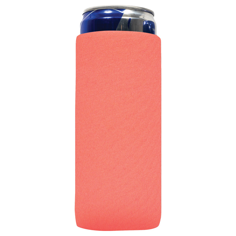 Slim Blank Can Cooler Sleeves, 4mm Skinny Neoprene - 1, 6 Units