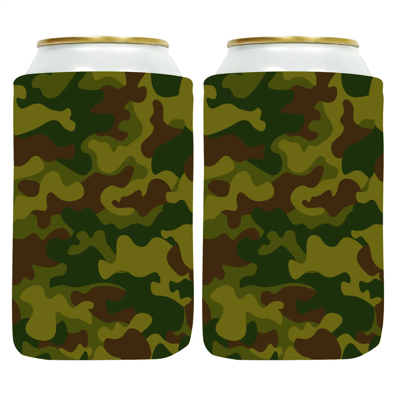 Pattern Regular  Coozies 4mm Neoprene Bulk 12 oz - 24, 12, 6 units