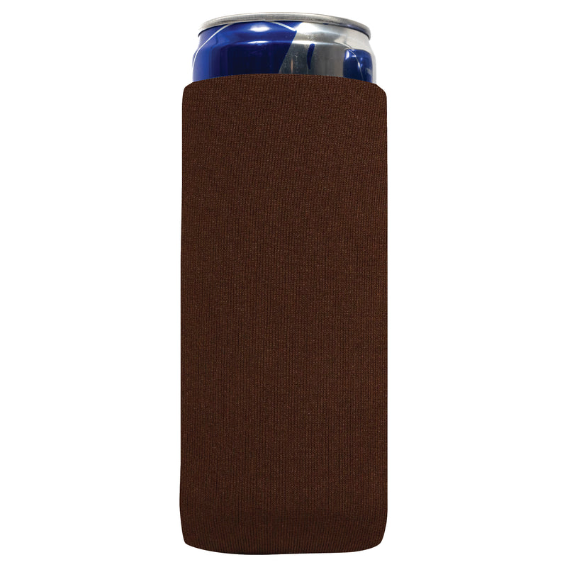 Slim Blank Can Cooler Sleeves, 4mm Skinny Neoprene - 1, 6 Units