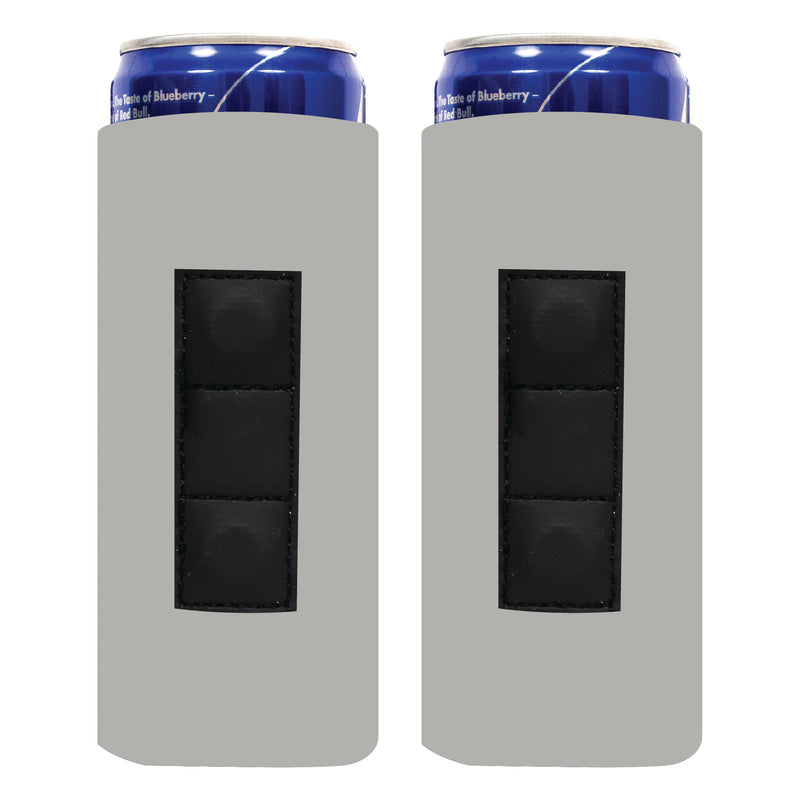 Magnetic Slim Can Cooler Sleeve 12 oz, Blank 4mm Skinny Neoprene - 2 Unit - 3 Magnets