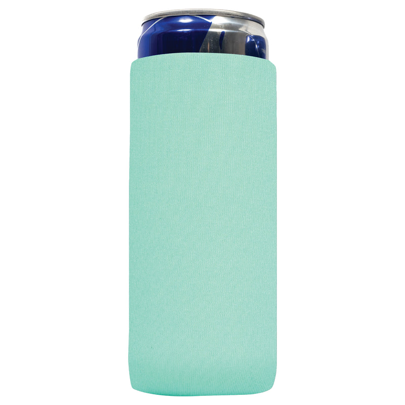 Slim Blank Can Cooler Sleeves, 4mm Skinny Neoprene - 1, 6 Units