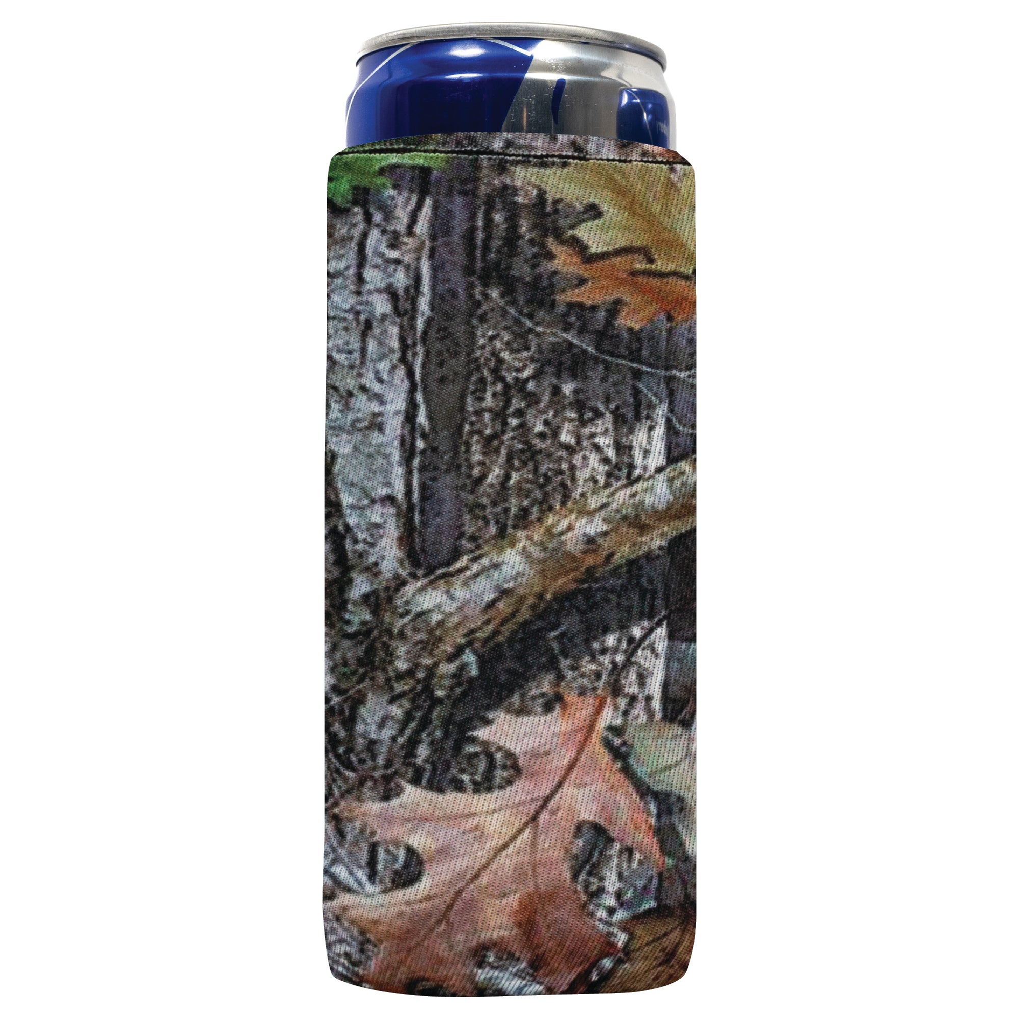 Slim Foam Can Cooler Sleeves 12 oz Skinny Soft Sleeves - 25 Pack 25 / Camo Forest