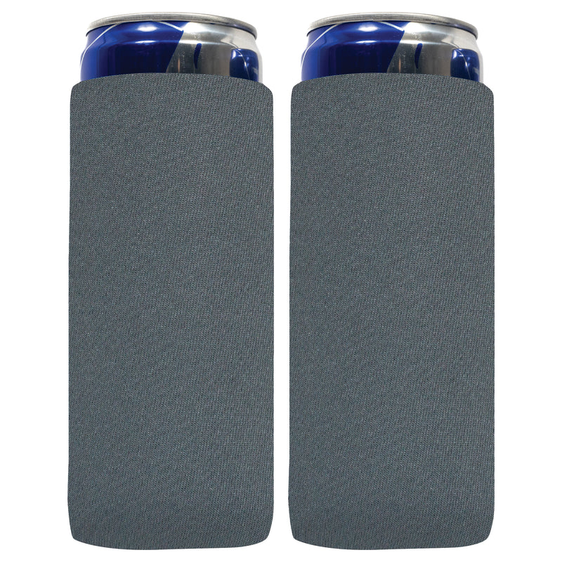 Magnetic Slim Can Cooler Sleeve 12 oz, Blank 4mm Skinny Neoprene - 2 Unit - 3 Magnets