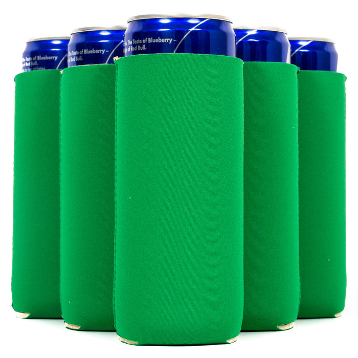 Slim Blank Can Coolers, Skinny Coolie 4mm Neoprene - 100 Pack