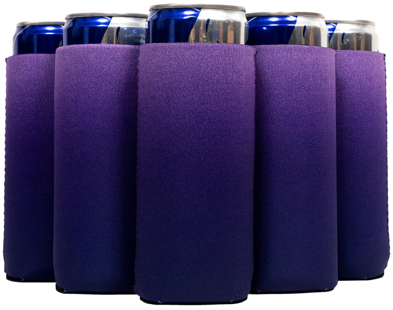 Slim Can Sleeves, Neoprene Premium 4mm Pattern - 25 Units, Bulk
