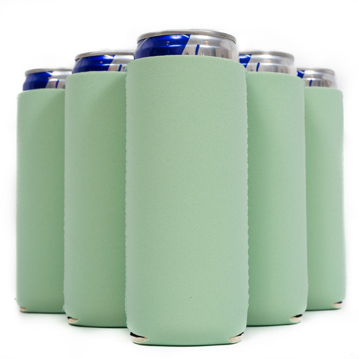 Slim Blank Can Coolers, Skinny Coolie 4mm Neoprene - 100 Pack