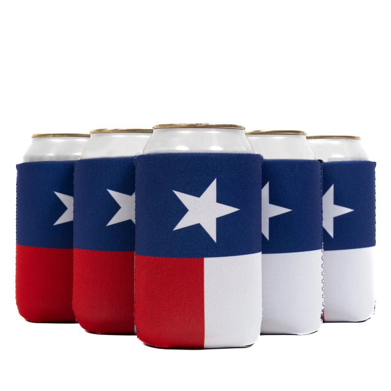 Pattern Regular  Coozies 4mm Neoprene Bulk 12 oz - 24, 12, 6 units