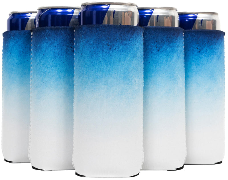 Slim Can Sleeves, Neoprene Premium 4mm Pattern - 25 Units, Bulk