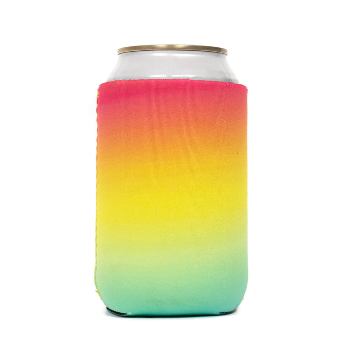 Regular 12oz Can Cooler Sleeves Ombre Colors 4mm Thick Neoprene