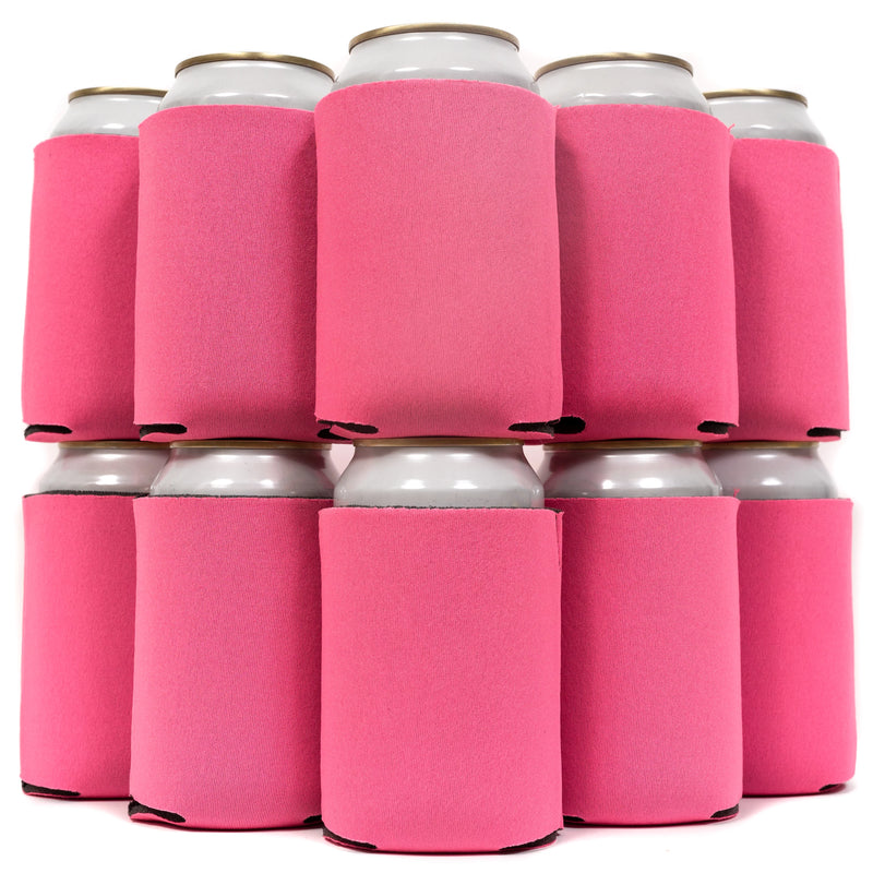 Can Cooler Sleeves Foam Regular 12 oz Can - Pack of 50, Bulk