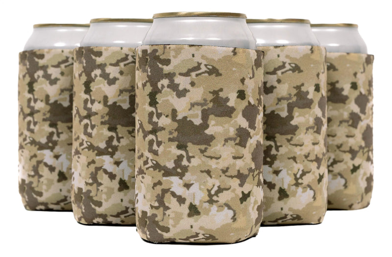 Pattern Regular  Coozies 4mm Neoprene Bulk 12 oz - 24, 12, 6 units