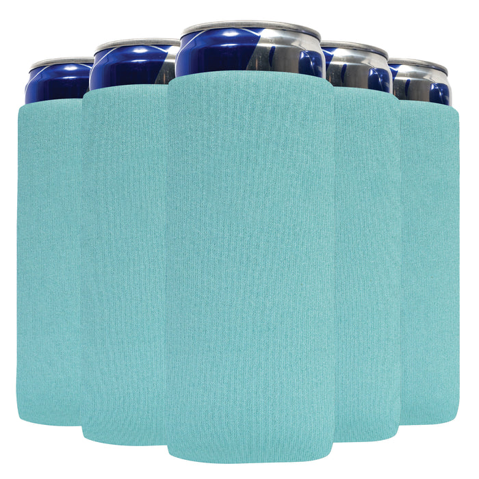 Blank Slim Can Cooler Sleeves, 4mm Skinny Neoprene - 1, 6 Units