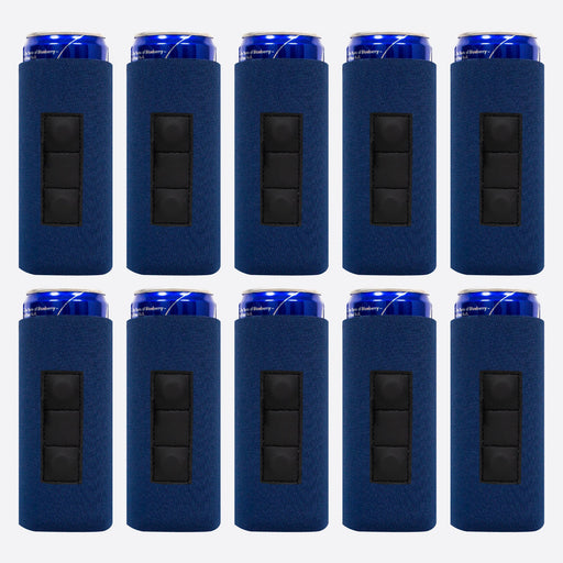 Magnetic Slim Can Cooler Sleeve 12 oz, Skinny Neoprene 10 Unit - QualityPerfection