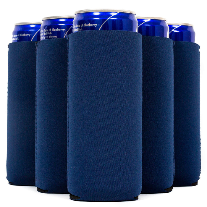 Slim Blank Can Coolers, Skinny Coolie 4mm Neoprene - 100 Pack