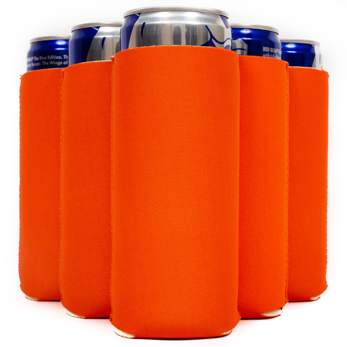 Slim Blank Can Coolers, Skinny Coolie 4mm Neoprene - 100 Pack