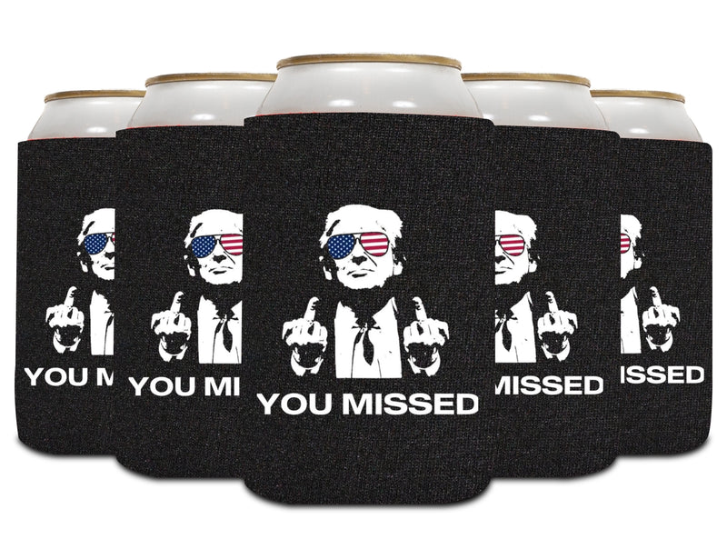 President Trump - 8 Designs - Regular 12 oz Can Sleeves, Neoprene 4mm - 1,2 and 6 units