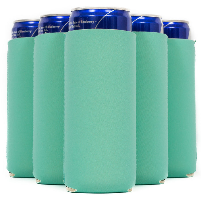 Slim Blank Can Coolers, Skinny Coolie 4mm Neoprene - 100 Pack