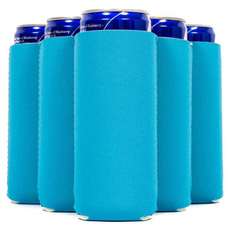 Slim Blank Can Coolers, Skinny Coolie 4mm Neoprene - 100 Units
